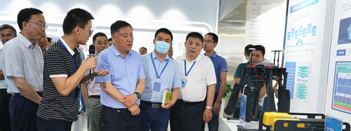 安徽省生態(tài)環(huán)境廳黨組書記、廳長賀澤群帶隊到中水三立調(diào)研指導