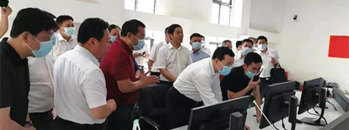 湖北省委常委、省委統(tǒng)戰(zhàn)部部長(zhǎng)爾肯江·吐拉洪一行到大垸子泵站項(xiàng)目檢查指導(dǎo)工作